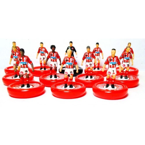 Subbuteo Andrew Table Soccer Olympiacos 2002-03 on WSB Professional Bases